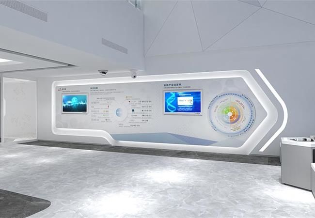 合肥醫療展廳空間裝修怎么營造視覺效果？